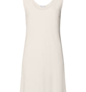 Serena Cotton And Linen Tank Gown 90cm | Misty White 74791-2123